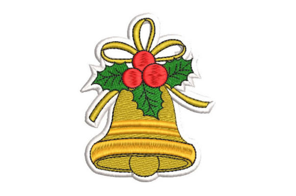 Christmas Bell with Bow Embroidery Review