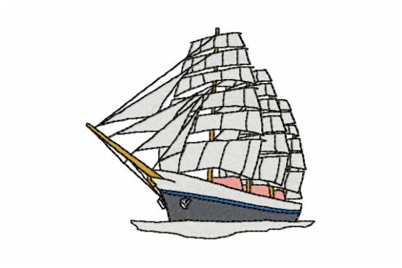 Classic Sailing Ship Embroidery Review