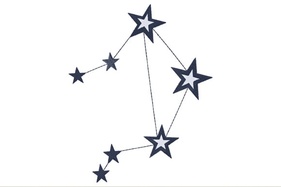 Libra Constellation Sign Embroidery Review