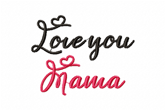 Love You Mama 4x4 Embroidery Review
