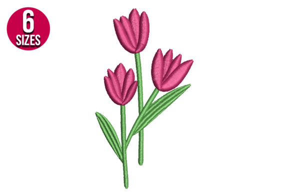 Tulips Embroidery Design Review