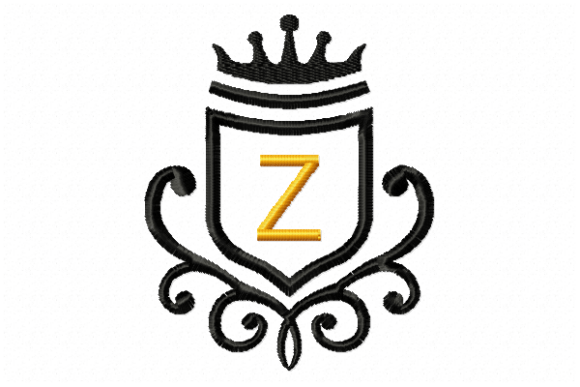 Vintage Royal Letter Z Embroidery Design Review